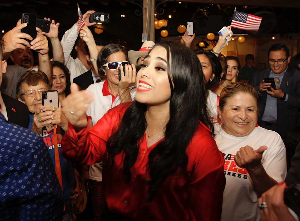 La republicana Mayra Flores gana en el 34 distrito congresional de Texas. Foto:  The Epoch Times.