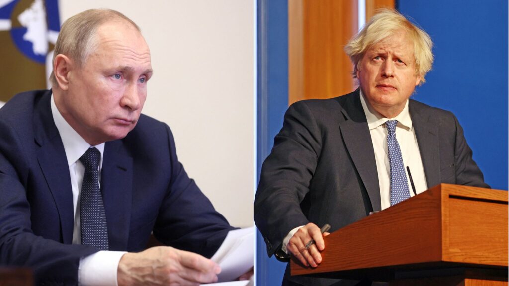 Putin y Johnson