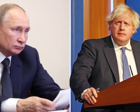 Putin y Johnson