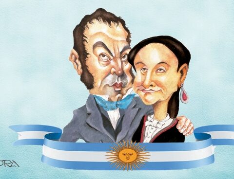 San Martin, the father of Merceditas