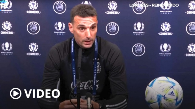 Scaloni: "We can't sleep, the road goes on"