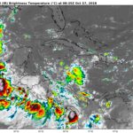 Lluvias que caen sobre Nicaragua tienen 90% de probabilidades de volverse ciclón