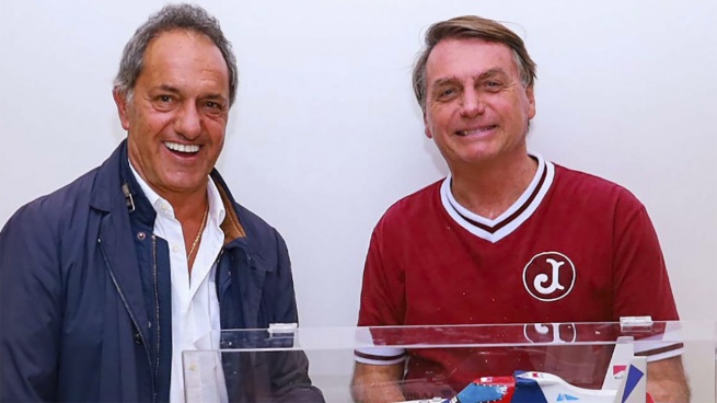 Scioli thanked Bolsonaro for "the progress made" in bilateral trade