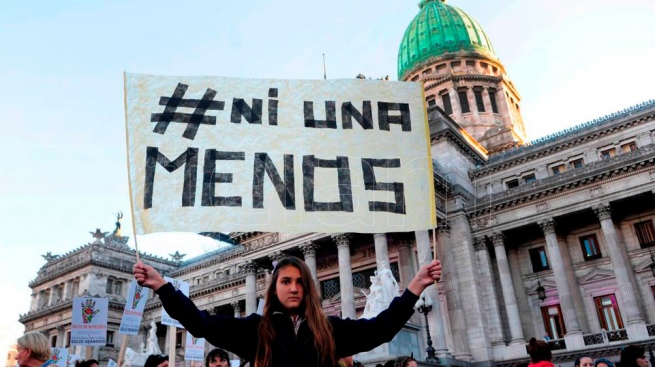 Seven years after the first Ni Una Menos, they call for a march to Congress