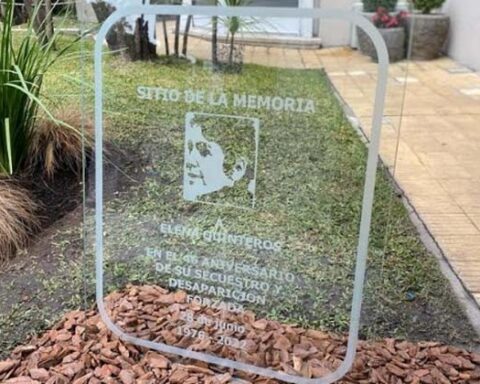 Site of Memory is installed in homage to the teacher Elena Quinteros in the former embassy of Venezuela