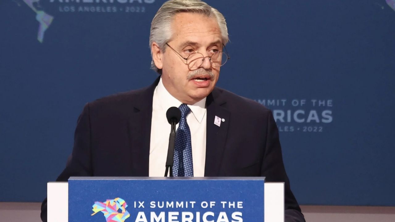 Summit of the Americas: Alberto Fernández criticized the United States and advocated unity