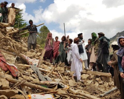 El terremoto de Afganistán del pasado 21 de junio. Foto :BBC.