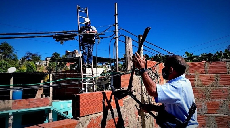 Telecommunications service restored in Altos de Lídice Commune