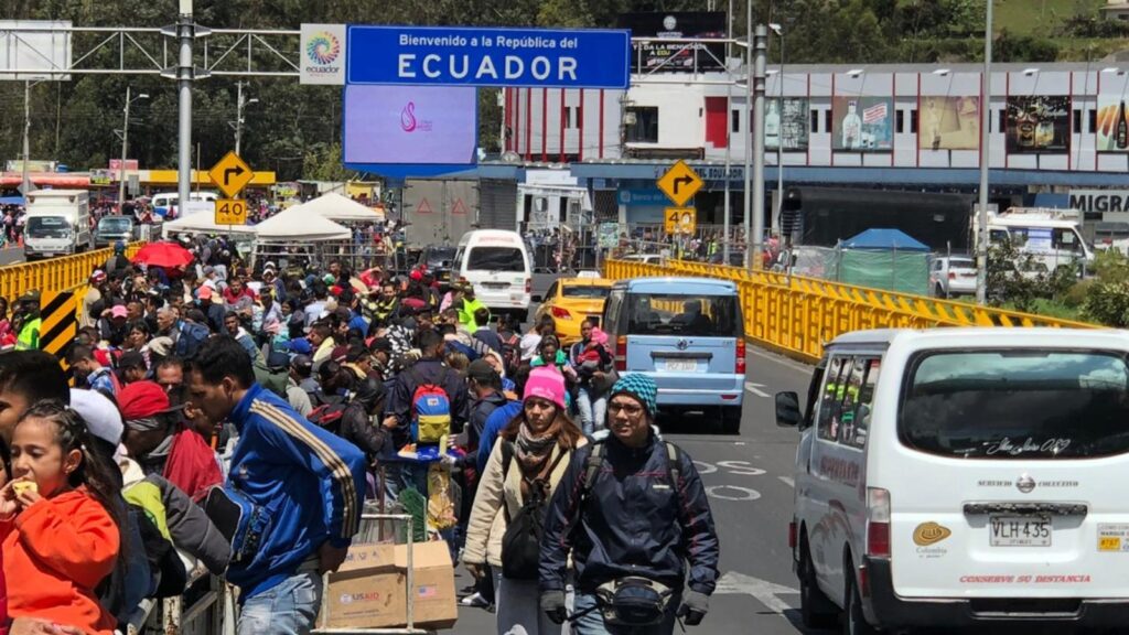 Venezolanos en Ecuador