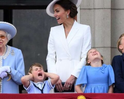 The funny images of the little princes and other photos of the Jubilee of Queen Elizabeth