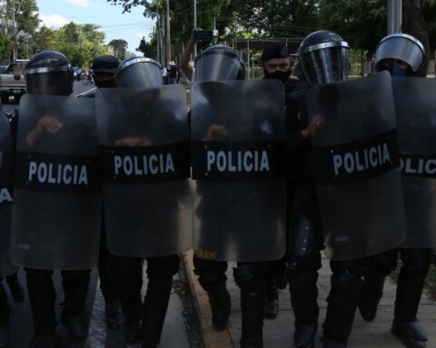The number of police officers in Nicaragua almost doubled since Daniel Ortega came to power in 2007