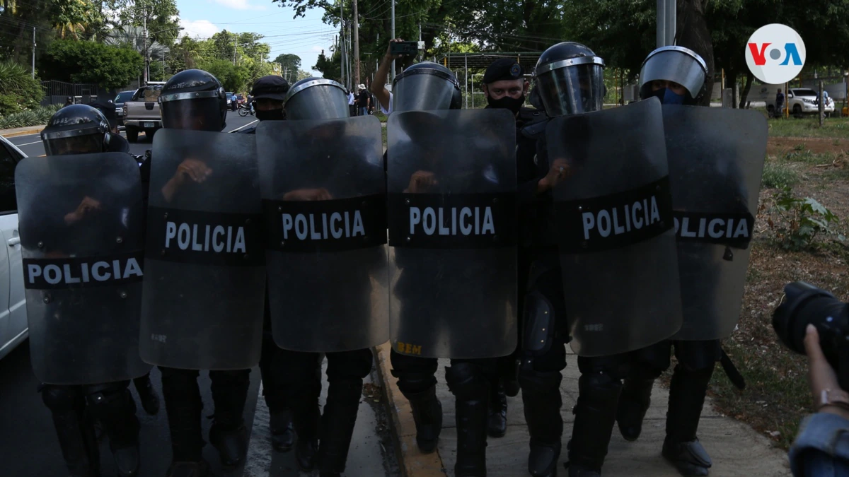 The number of police officers in Nicaragua almost doubled since Daniel Ortega came to power in 2007