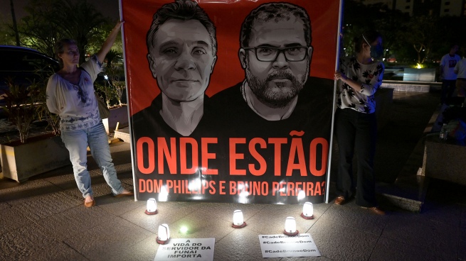 There were mobilizations in Brazil asking for the disappeared journalist and indigenista