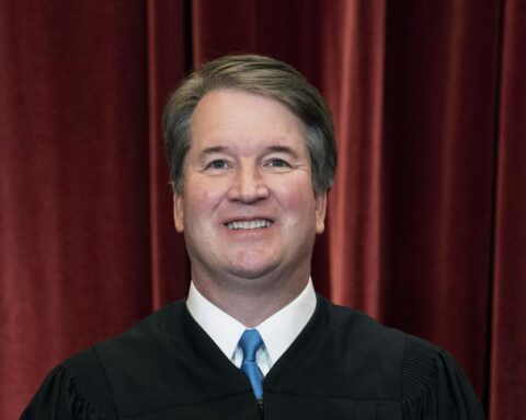 El juez conservador Brett Kavanaugh. Foto: AP.