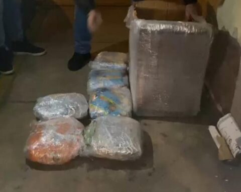 They arrest a man who collected drugs as a parcel in Arequipa (VIDEO)