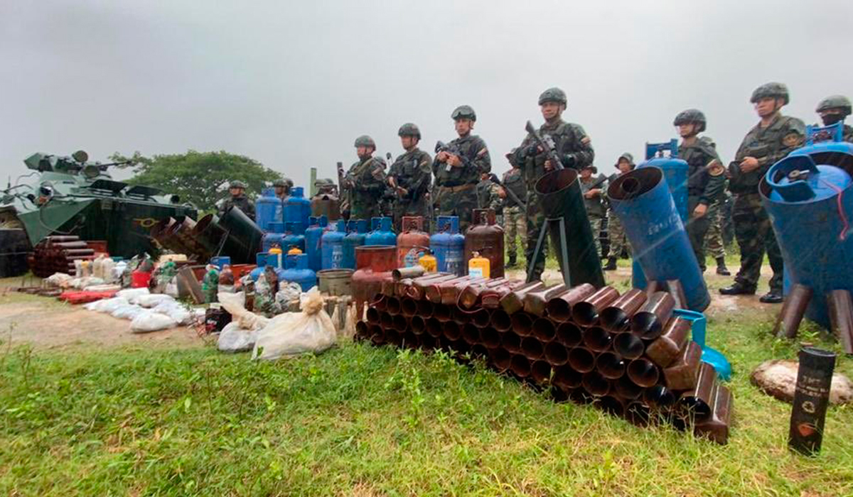 They deactivated 67 explosive devices in Apure