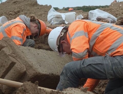 They discovered a 2,000-year-old Roman temple in the Netherlands