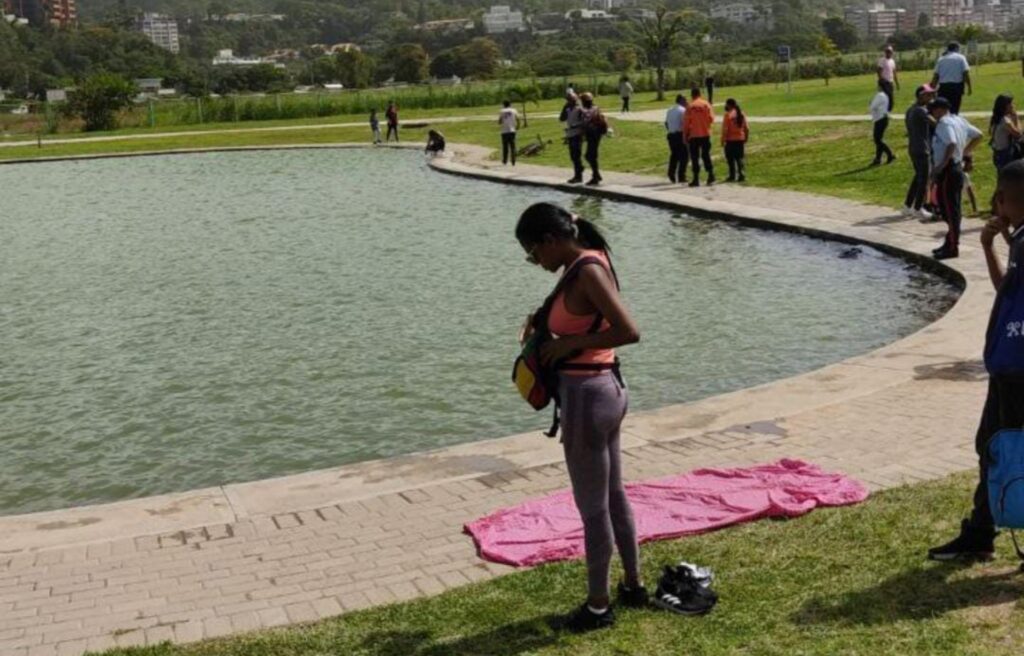 Adolescente murió en laguna del parque Simón Bolívar