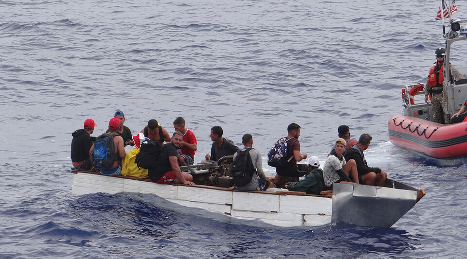 They repatriate another 52 Cuban rafters who were intercepted before reaching the Florida Keys