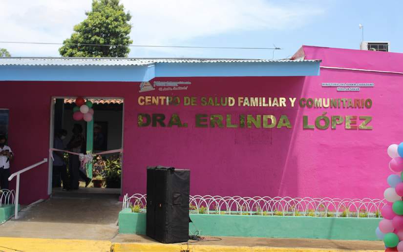 They set up a health center in facilities confiscated from the María Elena Cuadra Movement