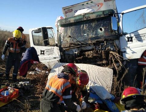 Three arrested for the death of the truck driver attacked with stones on a picket line