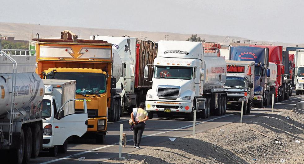 Transport unions demand that heavy transport be considered a public service