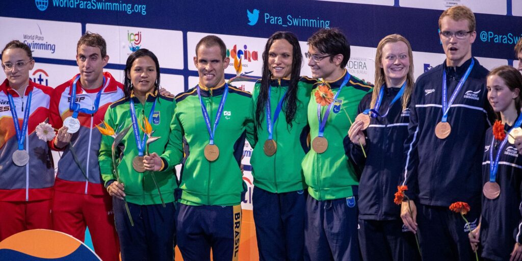 Two golds mark penultimate day of the Paralympic Swimming World Cup