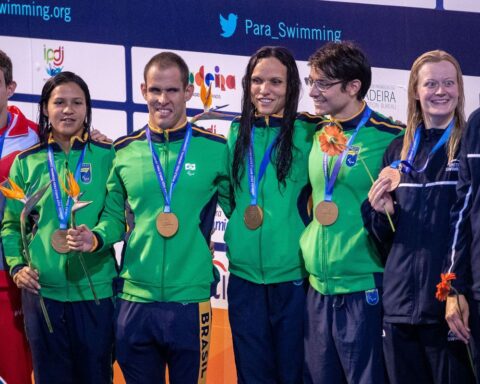 Two golds mark penultimate day of the Paralympic Swimming World Cup