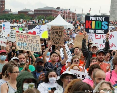 Manifestación frente al Capitolio por el control de armas, el 14 de junio pasado.