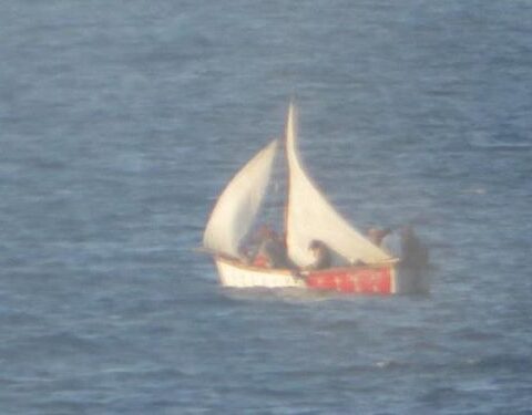 Balseros cubanos, Guardia Costera