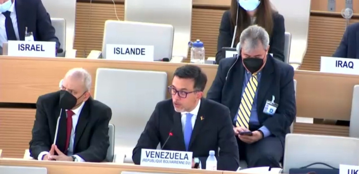 Venezuela denounces the absence of the impact of sanctions in the Human Rights report