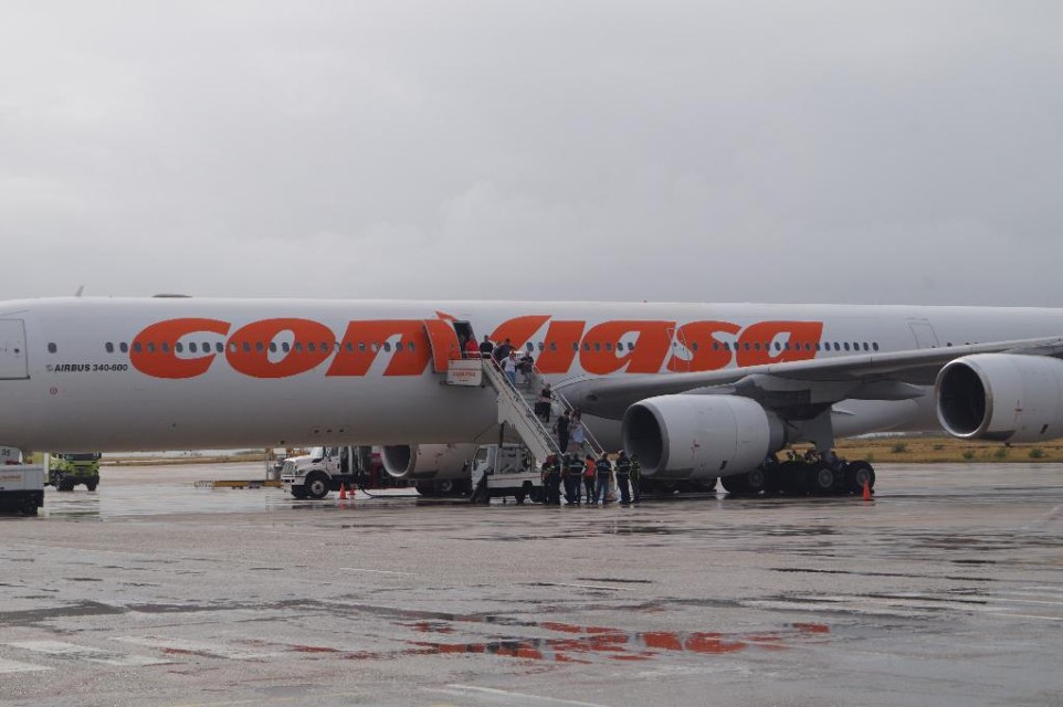 Venezuelan plane in Chile generates “suspicion” of the authorities