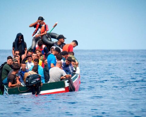 Llegada de migrantes a España.                    Foto: Getty