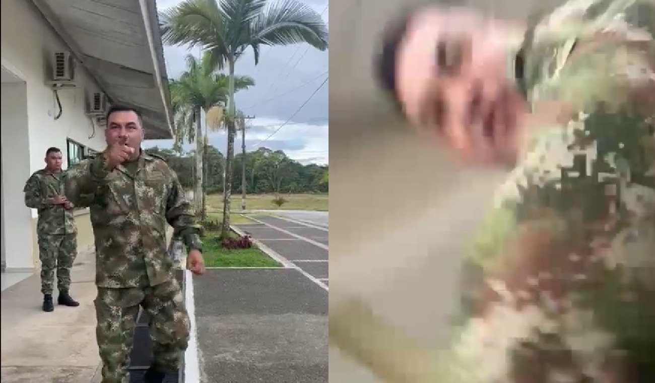 Video controversy of an Army colonel who hit a corporal in a battalion