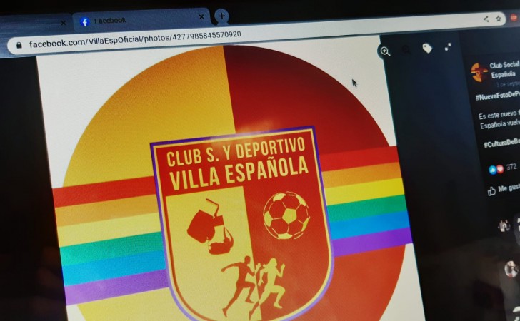 Villa Española has not published against the LUC on its social networks