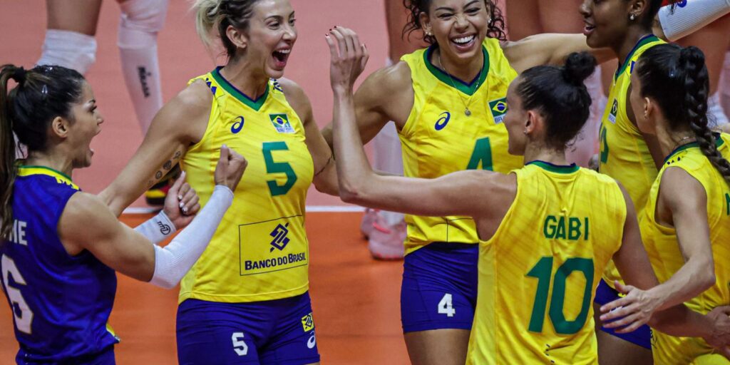 Volleyball: Brazil defeats Turkey in the League of Nations