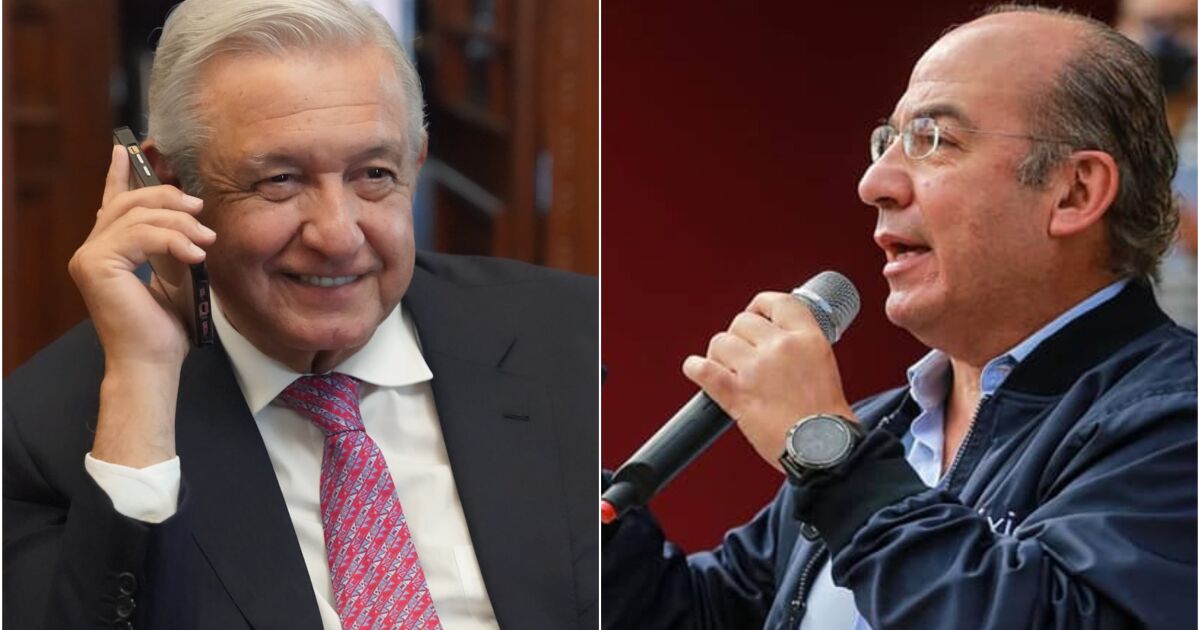 "We are not the same;  my government confronted crime”, Calderón turns to AMLO
