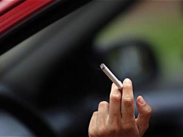 What is the fine in Colombia for smoking while driving