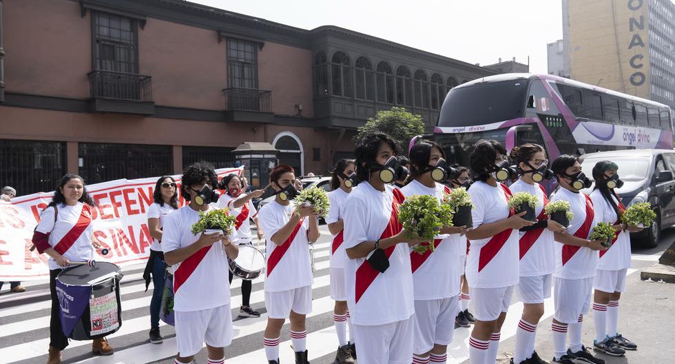 Young people march to demand that the murders against environmental defenders stop, what do they ask the State?