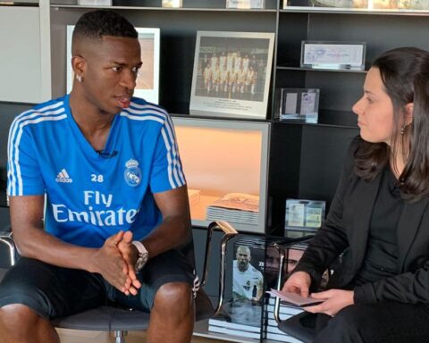 "Finish the season with the Madrid Champions League and Vinicius's goal is to frame"