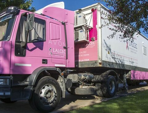 A truck travels four provinces and CABA to perform free mammograms