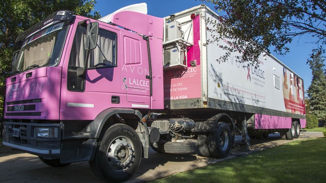 A truck travels four provinces and CABA to perform free mammograms