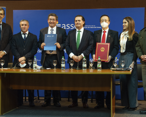 ASSE and Sinae received medical equipment donated by the People's Republic of China