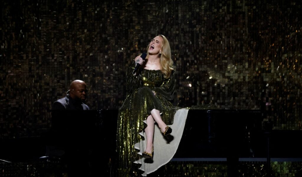 Adele shone on stage in London's Hyde Park for the second night in a row