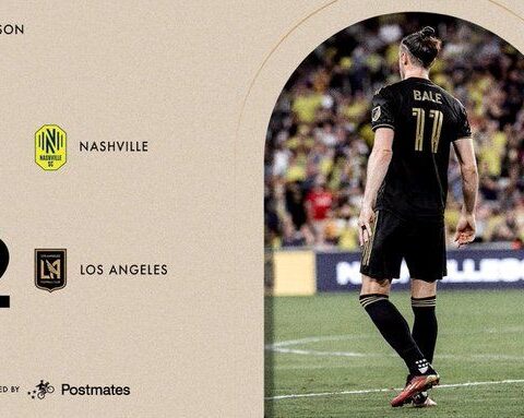 Bale and Chiellini make their LAFC debut with victory against Nashville, who lead the West