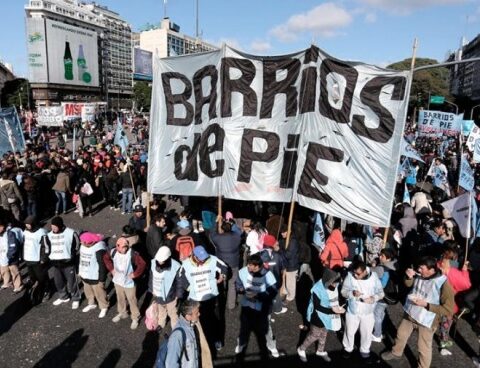 Barrios de Pie said he had received "threats" and will not make the protest in front of La Rural