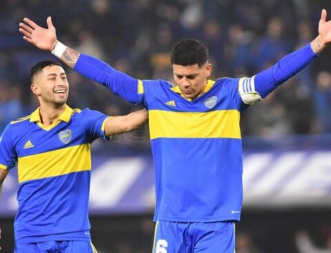 Boca clearly beat Estudiantes in the Bombonera