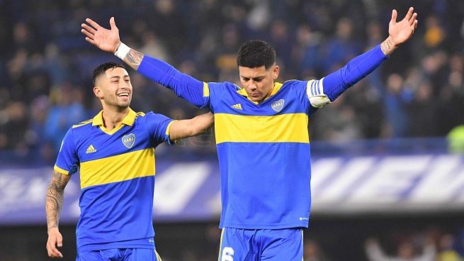 Boca clearly beat Estudiantes in the Bombonera