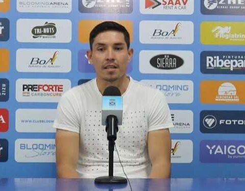 Braulio Uraezana: "It is an honor to defend Blooming, a club of which I am a fan"