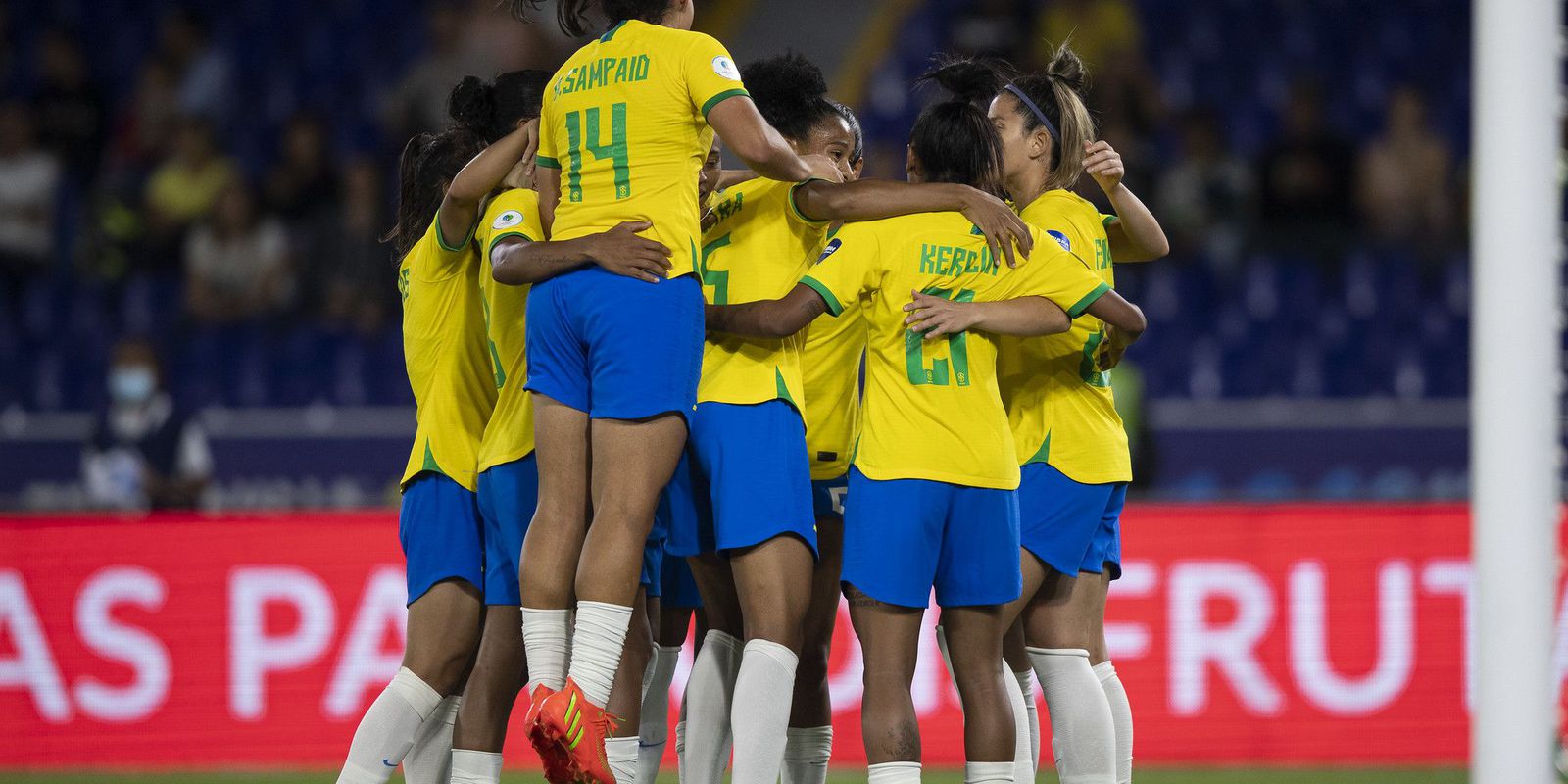 Brazil overtakes Peru before the Copa America Women's semifinals